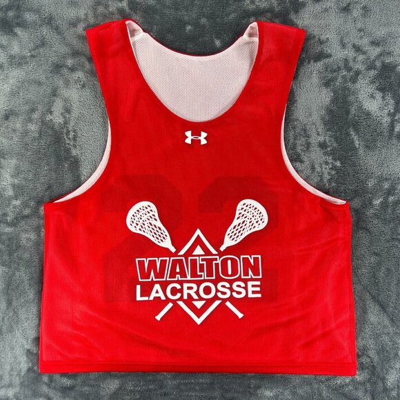 Under Armour Other - Under Armour Lacrosse LAX Walton Raiders Reversible Jersey Youth Boy YL NEW